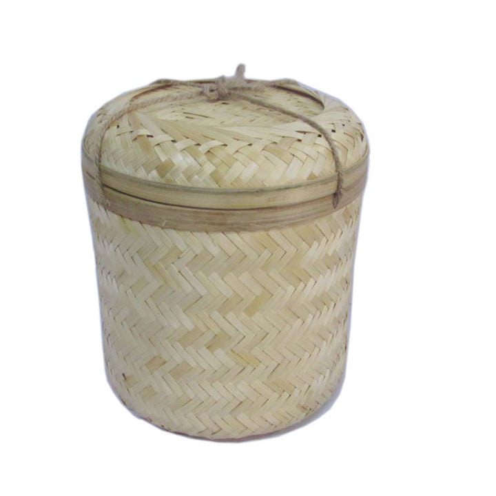 Natural Woven Storage Canister Stornfield
