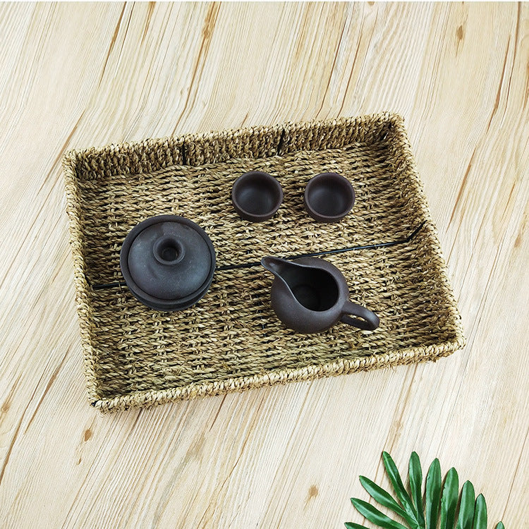 Natural Woven Decorative Tray Stornfield