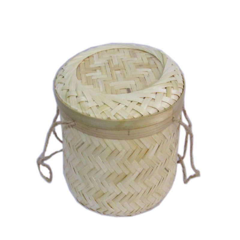 Natural Woven Storage Canister Stornfield