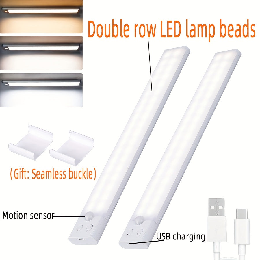 LED Under-Cabinet Light with Motion Sensor 2-Piece Set | Stornfield
