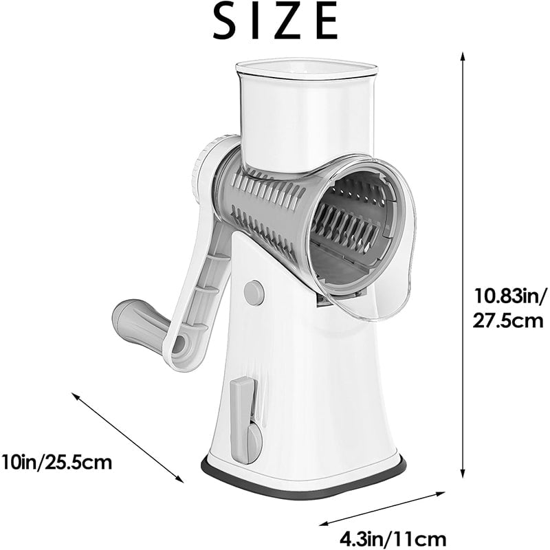 5 in 1 Rotary Cheese Grater | Stornfield