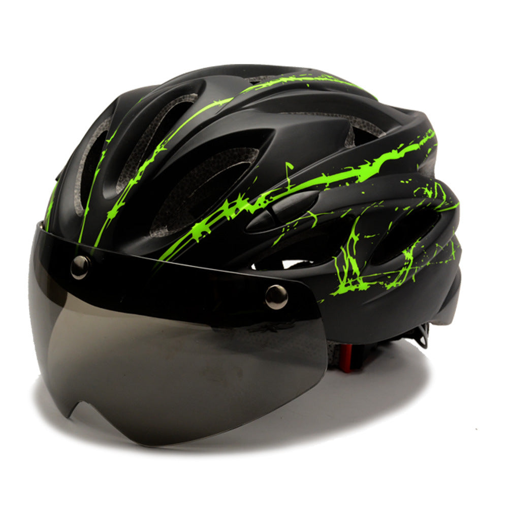 Performance Cycling Helmet with Visor Stornfield