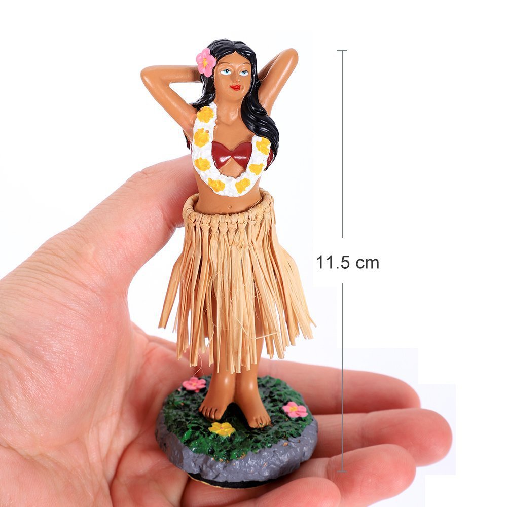 Hula Girl Dashboard Figurine
