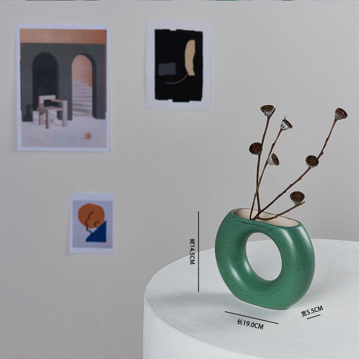 Artistic Contemporary Ceramic Vase