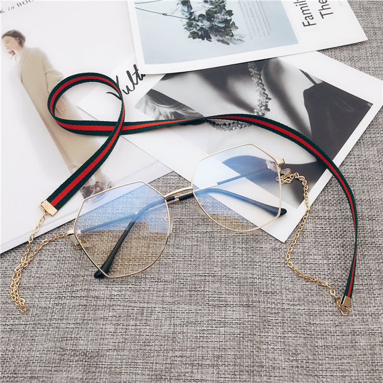 Stylish Eyewear Chain with Dual Color Stripes Stornfield