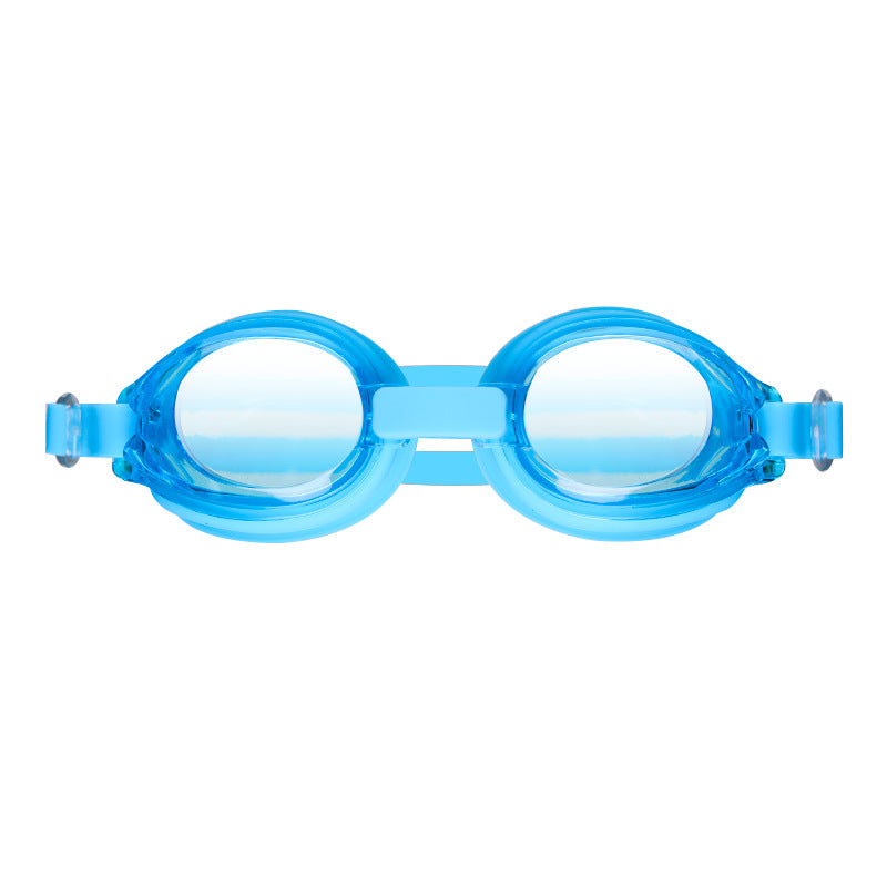 Swim goggles with anti-fog coating and individually adjustable headband Stornfield