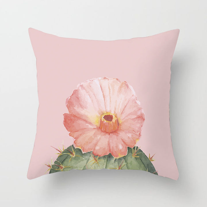 Tropical Pineapple and Banana Pattern Decorative Throw Pillow Cover