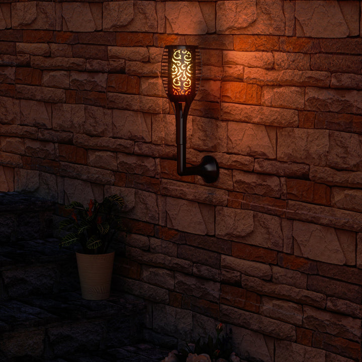 Solar lamps for outdoors 4 pieces 3 IN 1 solar torches | Stornfield