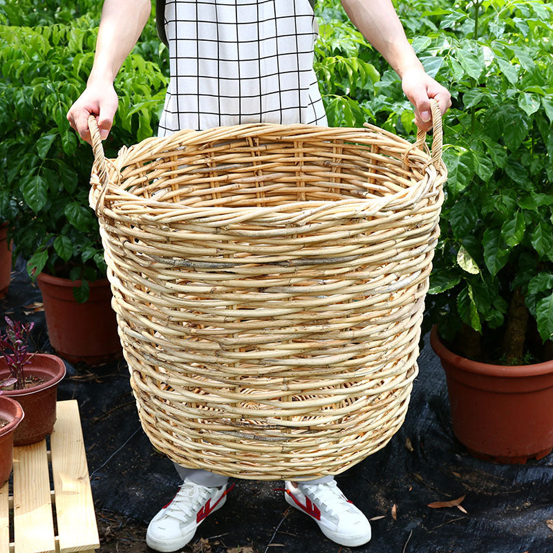 Unisex storage basket made of handwoven material Stornfield