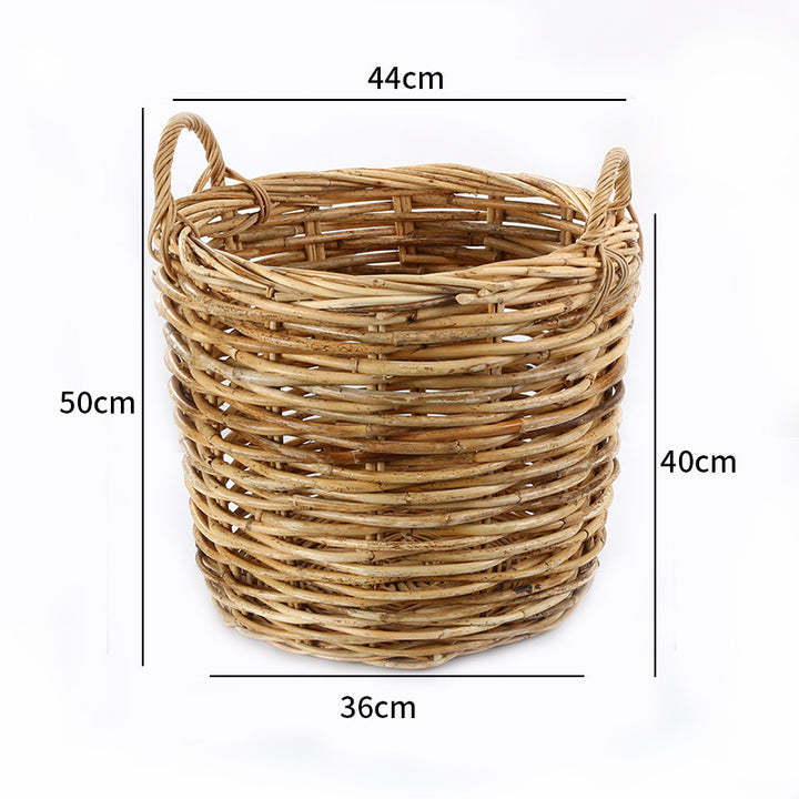 Unisex storage basket made of handwoven material Stornfield