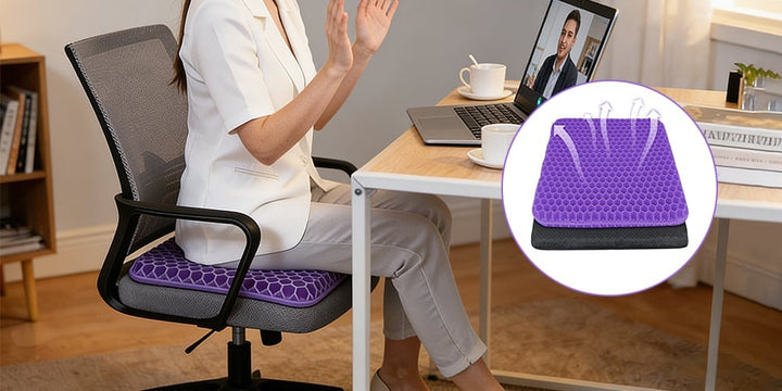 Gel seat cushion for comfortable sitting | Stornfield