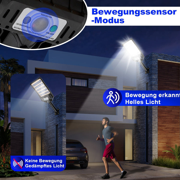 Solar lamp streetlight with motion sensor 300W/400W | Stornfield