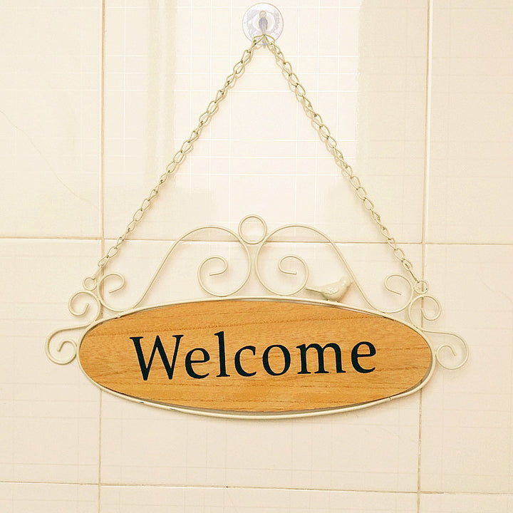 Decorative Welcome Sign