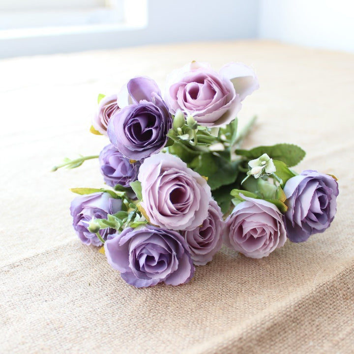 Stylish Handmade Artificial Rose Bouquet