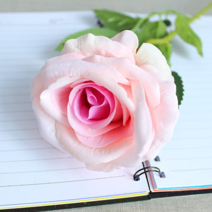 Realistic Silk Rose Stem
