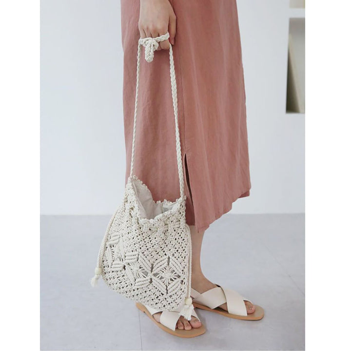Hand-knotted Eco-friendly Shoulder Bag Stornfield