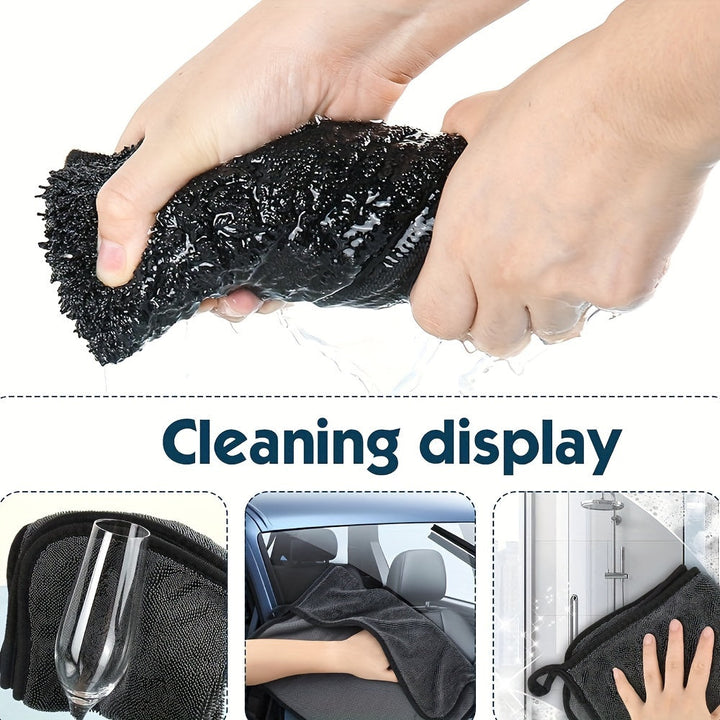 Microfiber Cleaning Cloths 3-Piece Set | Stornfield