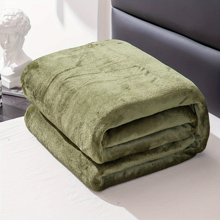 Stornfield | Soft and Warm Grey Flannel Blanket for All Seasons