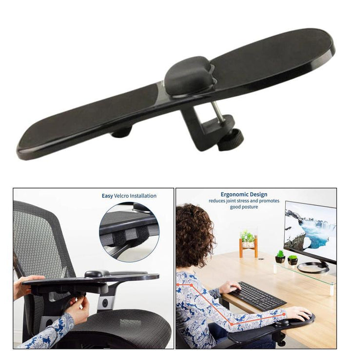 Ergonomic Armrest with Mouse Pad | Stornfield