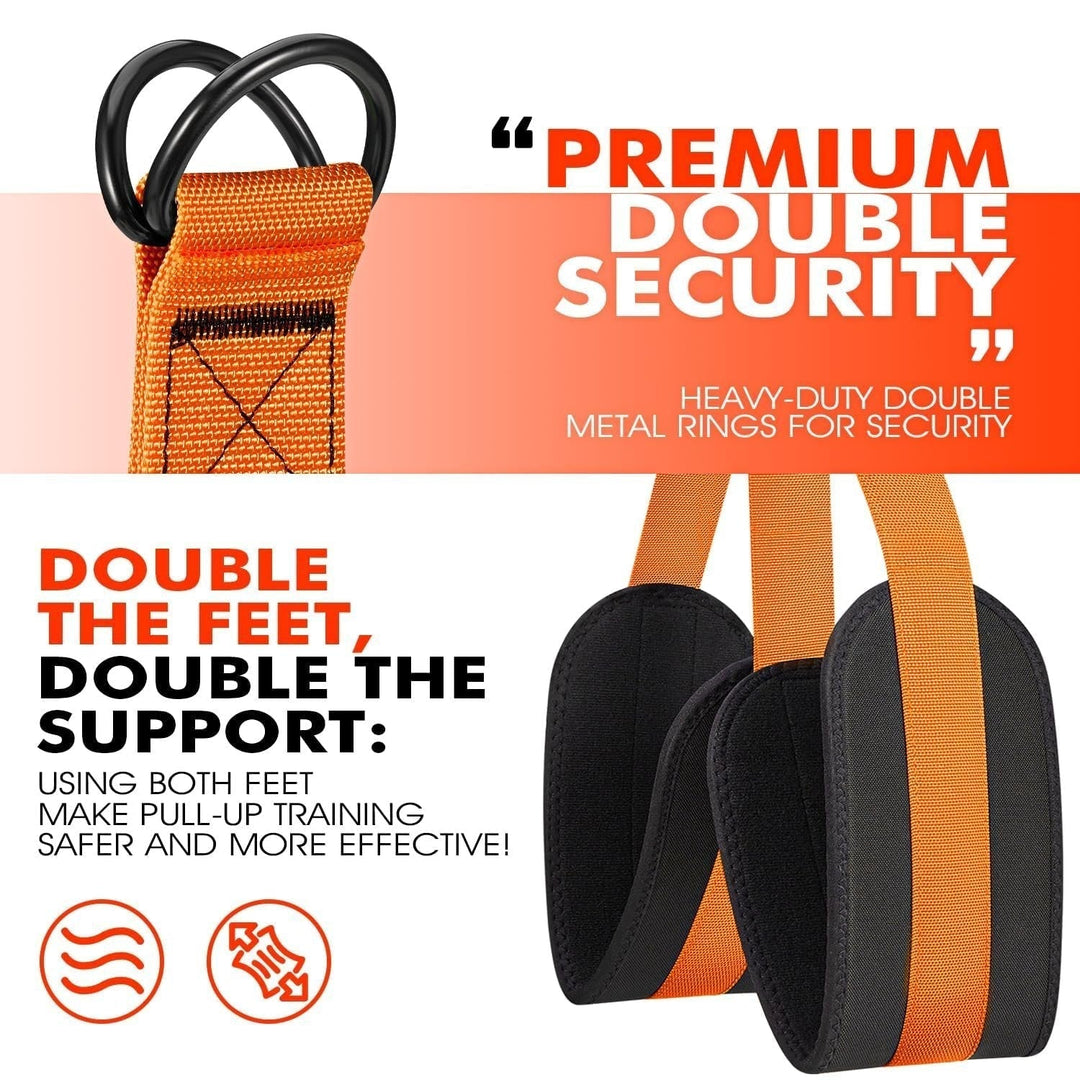 Pull-up assistance band with double foot system | Stornfield