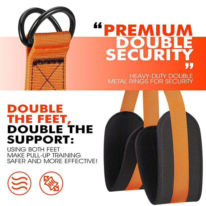 Pull-up assistance band with double foot system | Stornfield