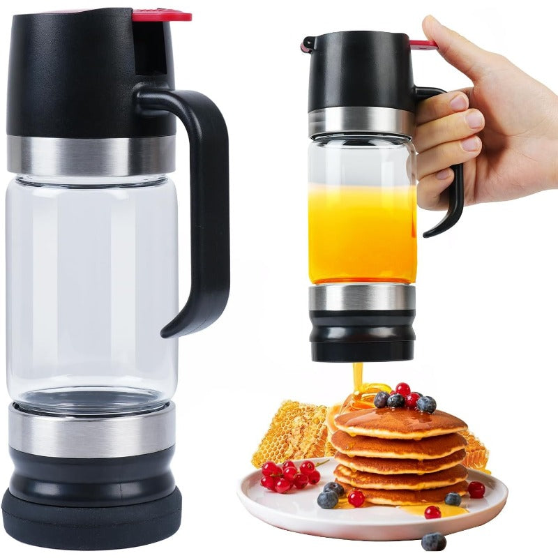 Stornfield No-Drip Glass Honey Dispenser