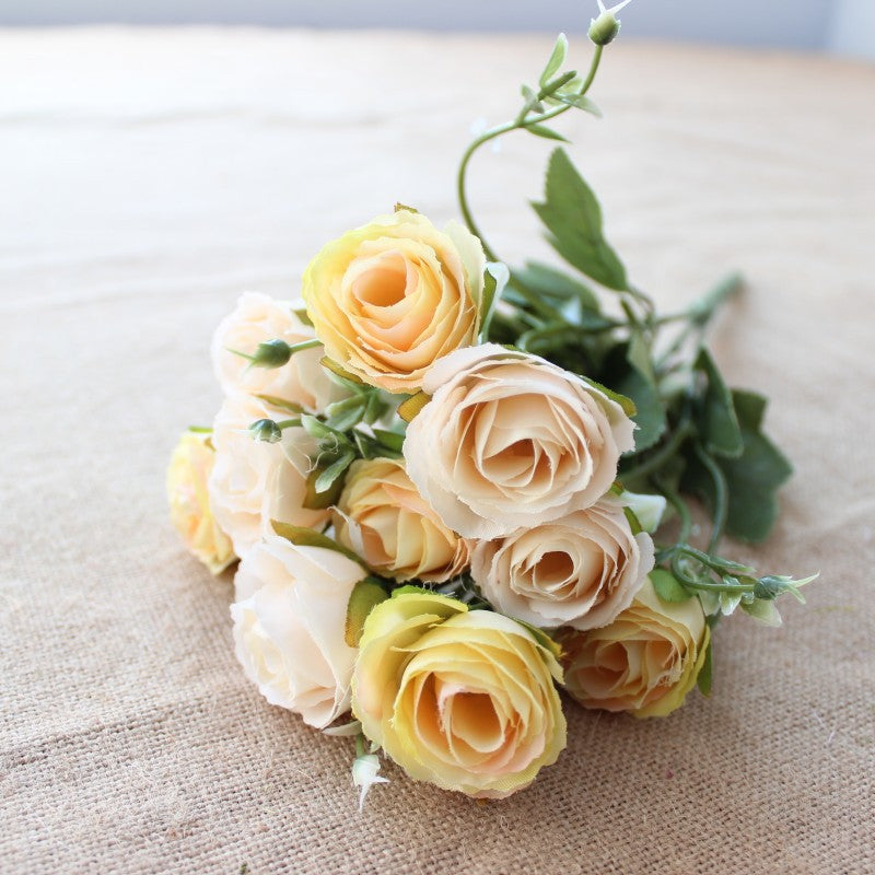 Stylish Handmade Artificial Rose Bouquet