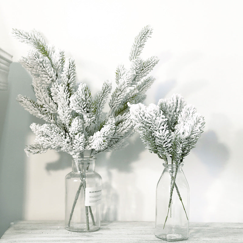 Artificial Snowy Pine Sprays