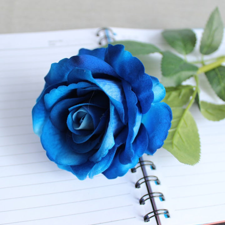 Realistic Silk Rose Stem