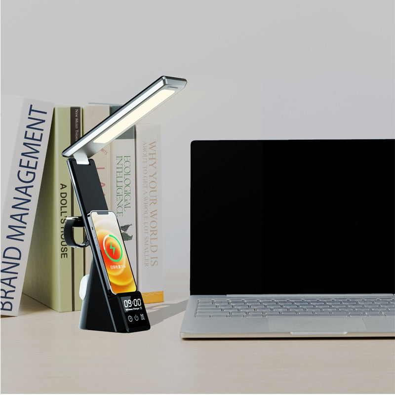 Stornfield | Desk lamp with wireless charger