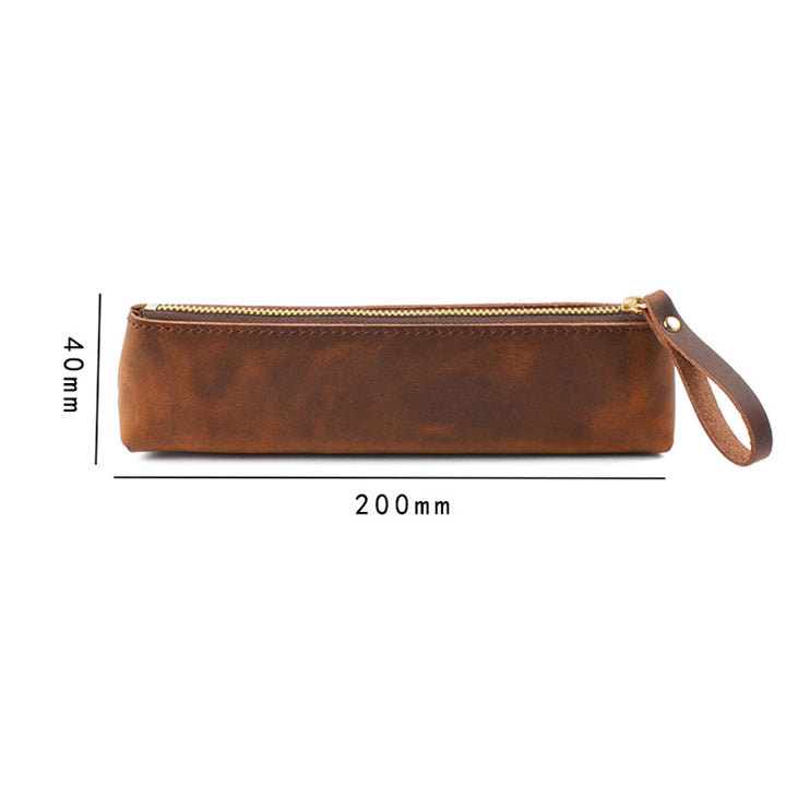 Premium Leather Pencil Pouch