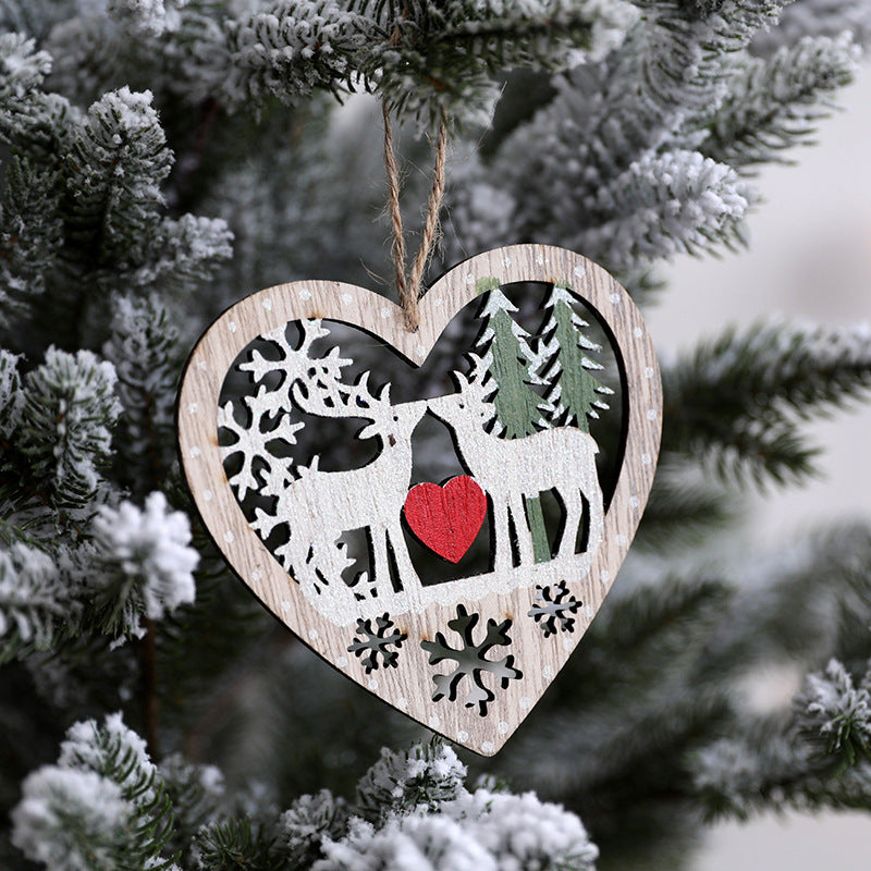 Decorative 3D Wooden Star Ornaments