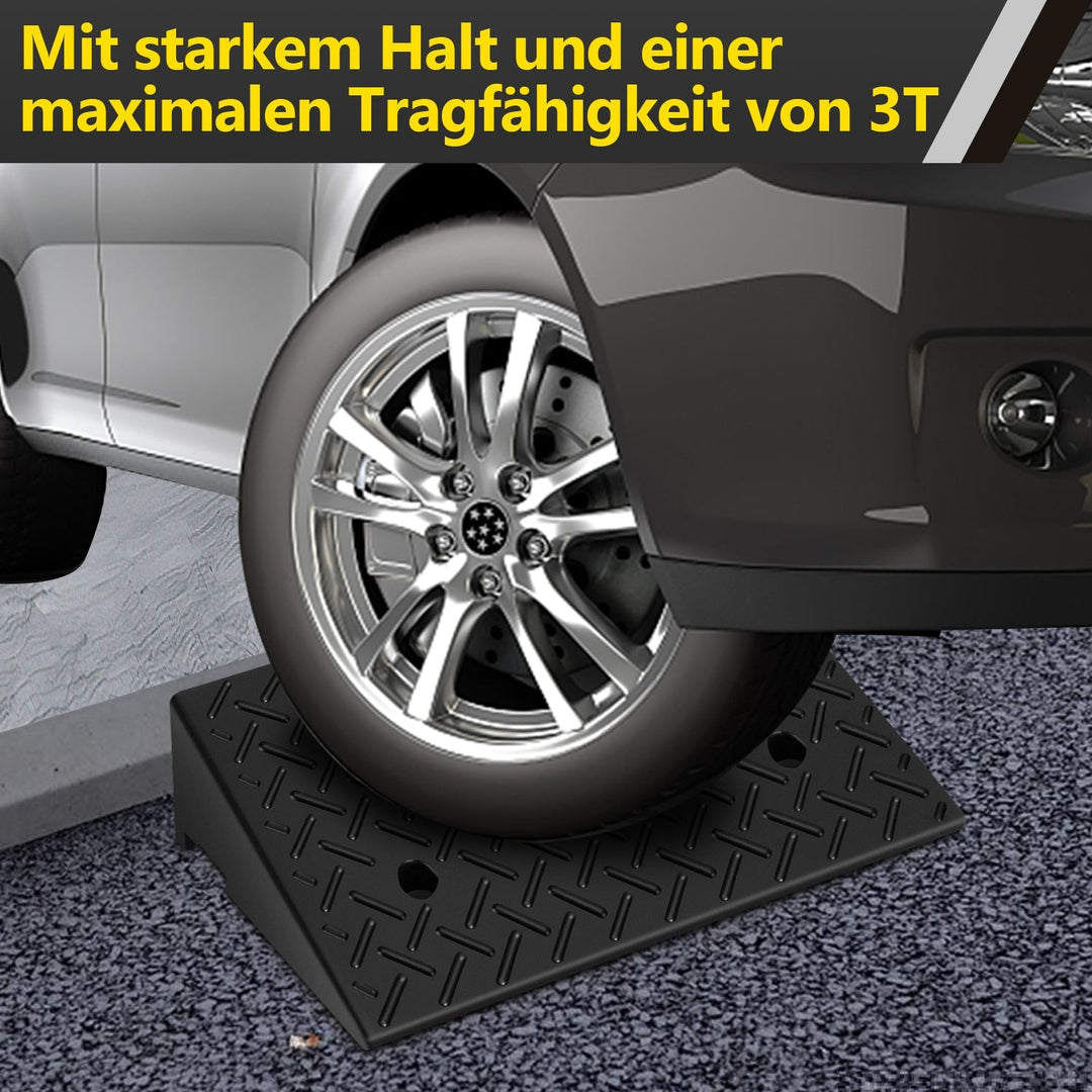 2 Piece Curb Ramp Rubber Access Ramp 3T | Stornfield