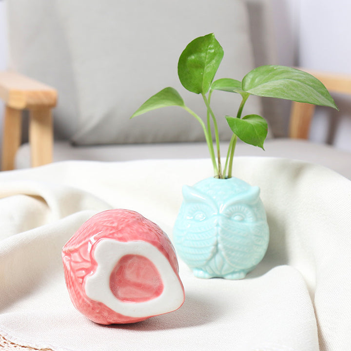 Owl-Shaped Succulent Planter Stornfeild