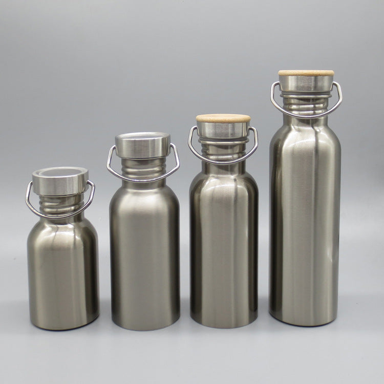Women's Premium Stainless Steel Water Bottle with Bamboo Lid Stornfield
