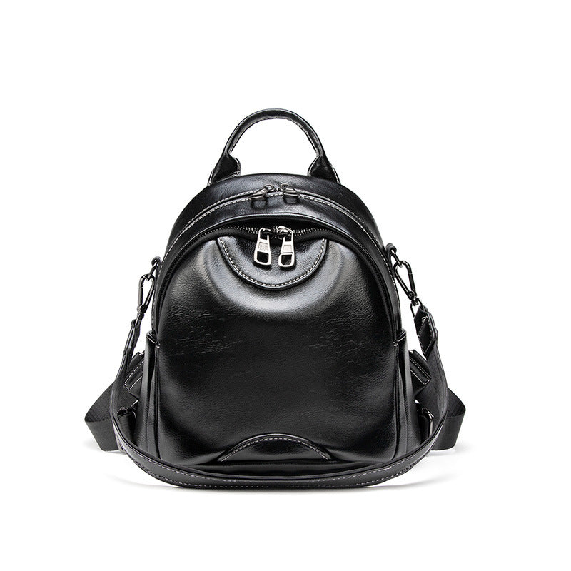 Chic Leather Backpack