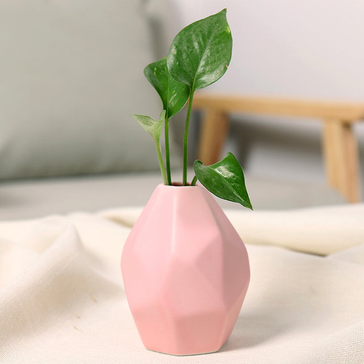 Geometric Ceramic Decorative Vase Stornfeild