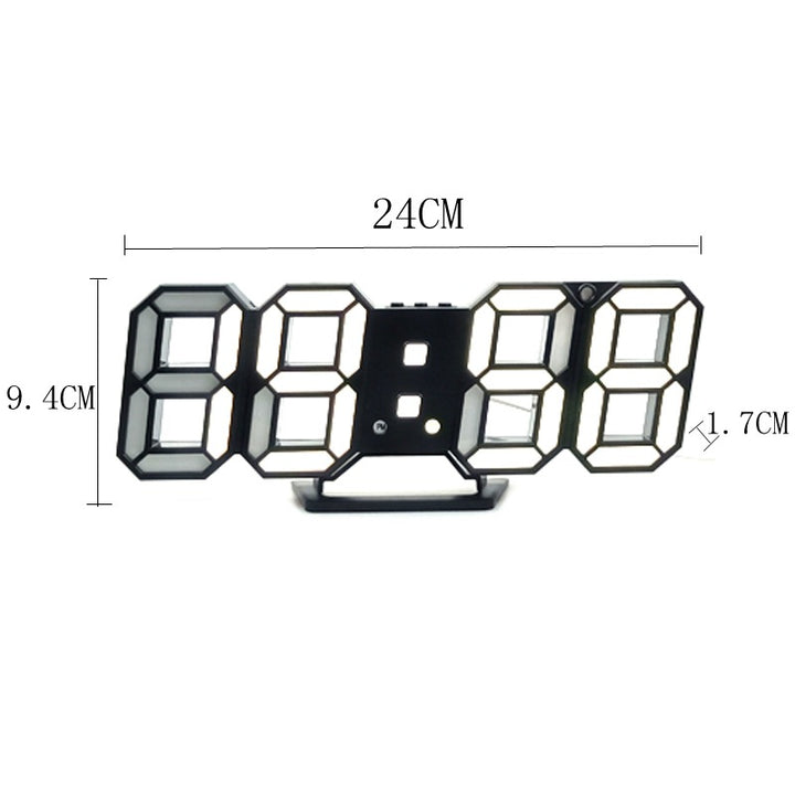 Digital alarm clock with XXL LED display Stornfield
