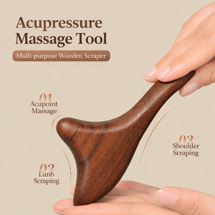 Natural Wood Foot Massager Stornfield