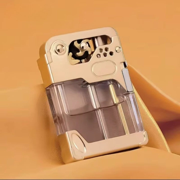 Clear Tank Metal Kerosene Lighter | Stornfield