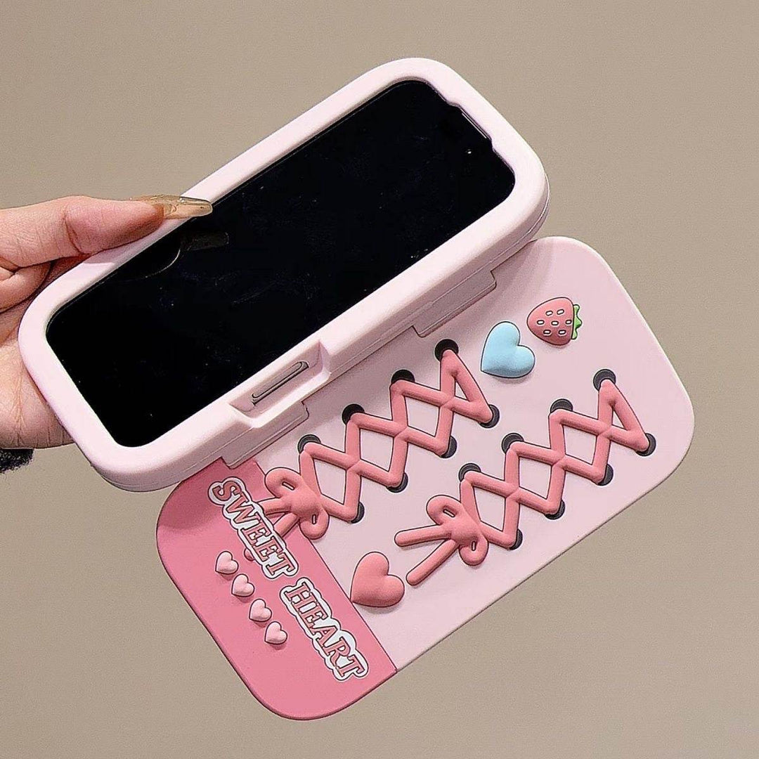 BerryGuard Silicone Mirror Case — All-round safe protection with a stylish mirror for carefree elegance | Stornfield