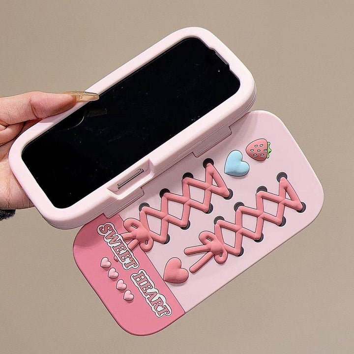 BerryGuard Silicone Mirror Case — All-round safe protection with a stylish mirror for carefree elegance | Stornfield