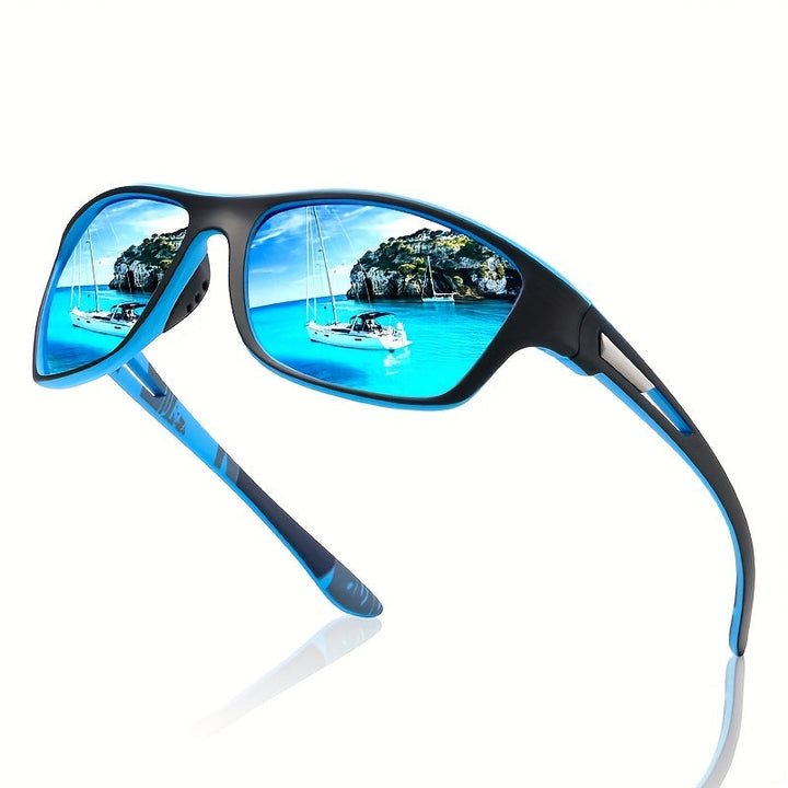Stornfield | Sports Sunglasses for Men – Polarized with UV400 Protection – VisionX Pro