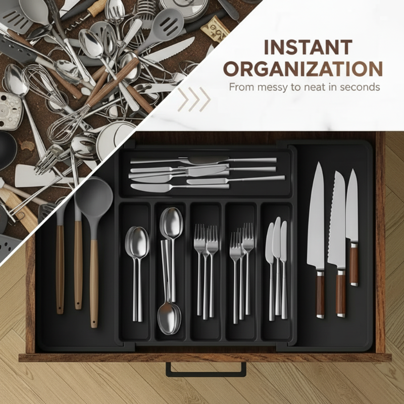 FlexiTidy — Peace and order in every drawer, so that every morning routine starts relaxed | Stornfield