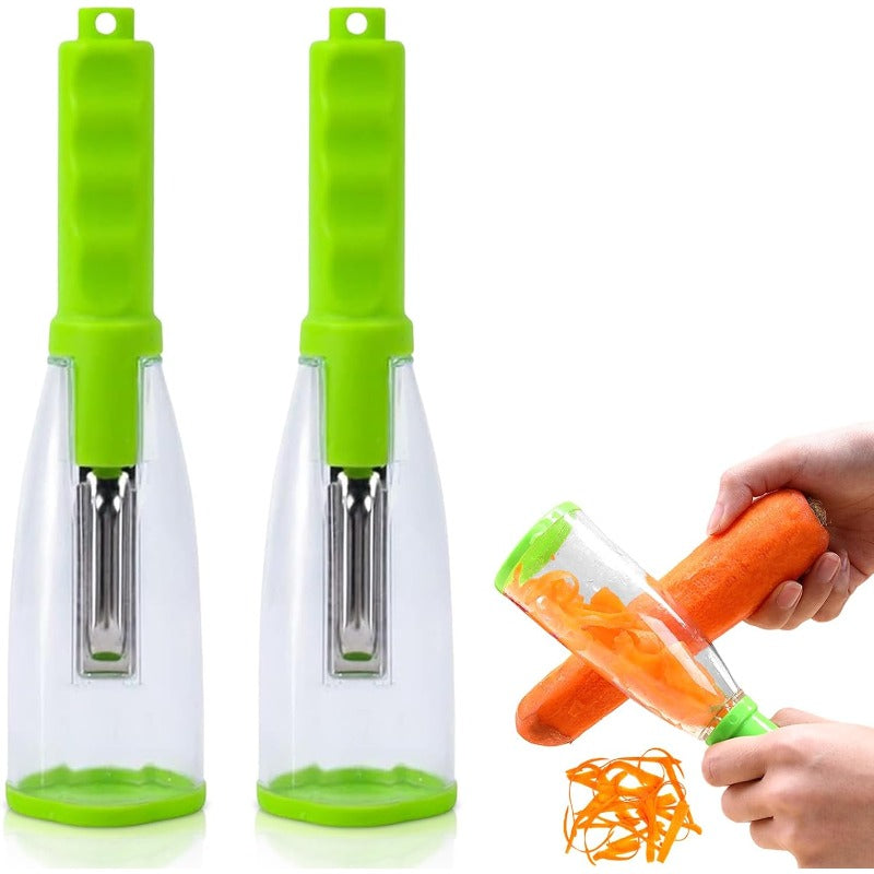 Vegetable Peeler with Container Stornfield