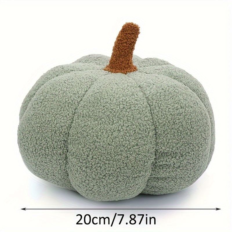 Soft Plush Pumpkin Cushion - Decorative Video Game Plush Toy for Children 0-3 Years, Perfect for Halloween | Stornfield