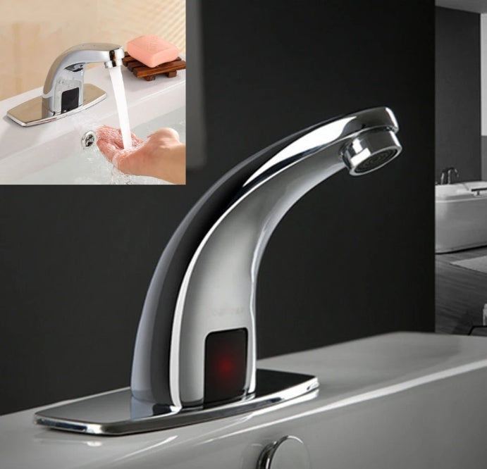 Automatic touchless bathroom sink faucet. | Stornfield