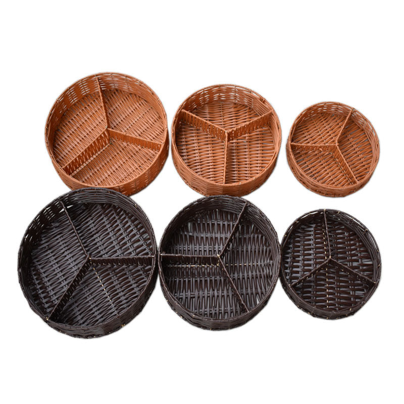 Circular Woven Storage Tray Stornfield