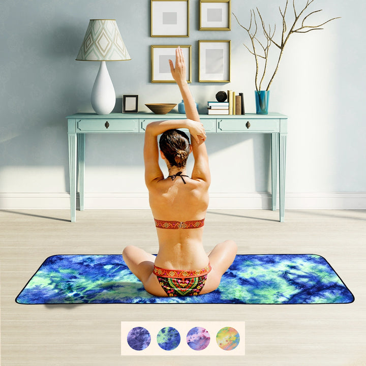 Women’s yoga mat with non-slip surface and colorful design Stornfield