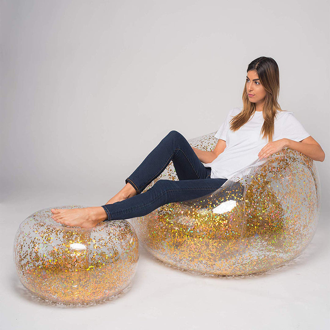 Unisex Inflatable Seating Area with Glitter Stornfield
